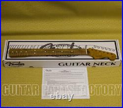 099-0403-920 Fender Roasted Pao Ferro Stratocaster Neck 22 Jumbo Frets Flat Oval