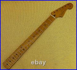 099-0502-920 Genuine Fender Roasted Maple Stratocaster Neck 9.5 Maple, C Shape