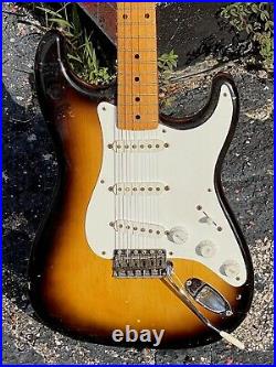 1956 Fender Stratocaster 35 year owned all original V neck & all Bakelite parts
