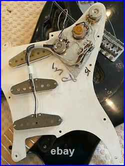 1974 Fender Stratocaster Black with Maple Neck