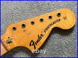 1974 Fender Stratocaster guitar neck maple