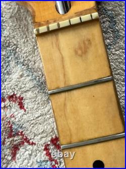 1974 Fender Stratocaster guitar neck maple