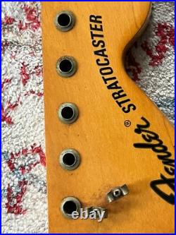 1974 Fender Stratocaster guitar neck maple