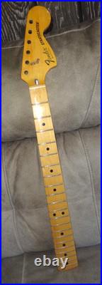 1979 original FENDER STRATOCASTER ELECTRIC GUITAR NECK, EXCELLENT CONDITION