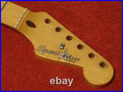 1980s Fender Squier Bullet 1 S3 H2 Guitar Neck Stratocaster HS Telecaster Heel 1980s Fender Squier Bullet 1 S3 H2 Guitar Neck Stratocaster HS Telecaster Heel