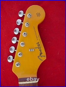 1982 1983 1984 Fender Stratocaster 62 reissue neck rosewood Fullerton USA 1982 1983 1984 Fender Stratocaster 62 reissue neck rosewood Fullerton USA
