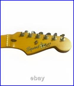 1986 Fender Bullet Maple Guitar Neck Vintage Japan with Tuning Peg Hardware USED