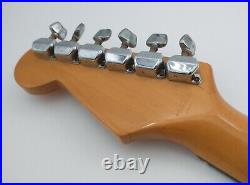 1989 80s Fender Squier E Series Stratocaster Strat Guitar Neck with Tuners