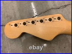 1992 Fender MIK Squier Maple Stratocaster Strat Guitar Neck Korea for project