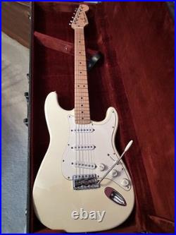 1995 Fender Stratocaster Tex-Mex Maple Neck Arctic White