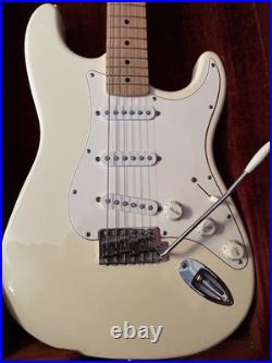 1995 Fender Stratocaster Tex-Mex Maple Neck Arctic White