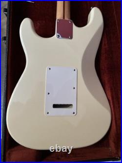 1995 Fender Stratocaster Tex-Mex Maple Neck Arctic White