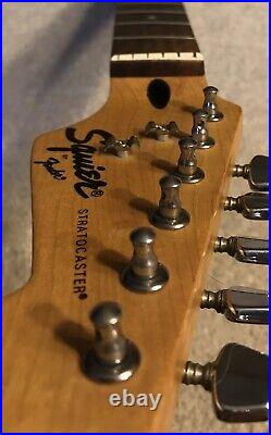 1995 RARE Korea Fender Squier Stratocaster Neck With Flamed Maple EXCELLENT