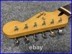 1997 Squier Mexico Stratocaster Neck Maple, Gold Label Loaded withTuners MIM