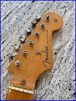 1998 Fender Stratocaster Neck American Vintage Reissue 57 With Tuners Relic