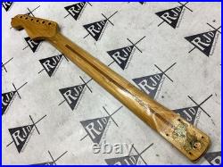 1999 Fender USA American Stratocaster Electric Guitar Neck Relic Maple