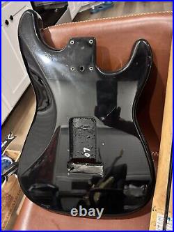 1999 american fender stratocaster body left handed body & damaged neck