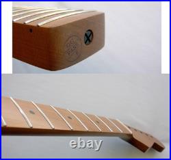 1-Piece Stratocaster /21 SS Rounded FRETS/Vint Style /fits Warmoth, Fender STRAT