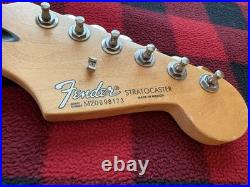 2000-2001 Fender Stratocaster Neck MIM Rosewood 21 Frets Loaded Tuners MZ0 2000-2001 Fender Stratocaster Neck MIM Rosewood 21 Frets Loaded Tuners MZ0