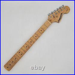 2000 Fender Starcaster Stratocaster Loaded Maple Neck 70's Style Headstock