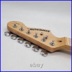 2000 Fender Starcaster Stratocaster Loaded Maple Neck 70's Style Headstock