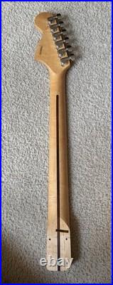 2000 Maple Fender Starcaster Stratocaster Neck 70's Style Headstock EXCELLENT