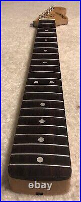 2000 Rosewood Fender Starcaster Stratocaster Neck 70's Style Headstock EXCELLENT