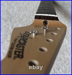 2001 Fender Starcaster Stratocaster Neck 60's Style Headstock Rosewood EXCELLENT