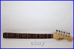 2001 Fender Starcaster Stratocaster Neck 70's Style Headstock Rosewood Beautiful