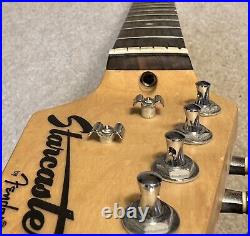 2001 Fender Starcaster Stratocaster Neck Arrow Musiclander Swinger Style HS