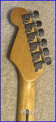 2001 Squier SE Loaded Stratocaster Neck Some Flamed Maple 60's Headstock N/MINT