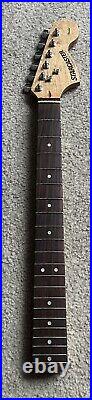 2002 Fender Starcaster Stratocaster Neck 70's Style Headstock Rosewood NEAR MINT