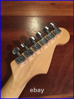 2002 Genuine Fender Strat Left Handed Stratocaster Rosewood Neck Lefty Tuners