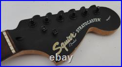 2003 Fender Squier Standard Special Matte Black Stratocaster Strat Guitar Neck