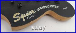 2003 Fender Squier Standard Special Matte Black Stratocaster Strat Guitar Neck