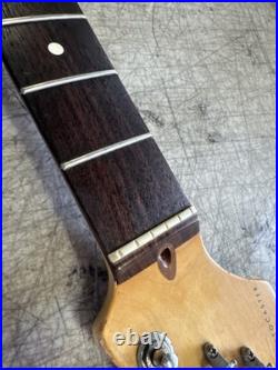 2003 Fender USA Stratocaster Standard Guitar Neck with Tuners build LEFT HAND- VGC