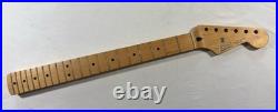 2004 Fender Stratocaster MIM Maple Neck 21-Frets 9.5 Skunk Stripe Satin