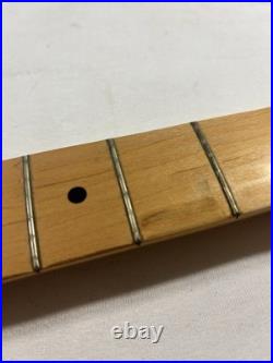 2004 Fender Stratocaster MIM Maple Neck 21-Frets 9.5 Skunk Stripe Satin