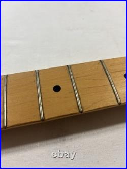 2004 Fender Stratocaster MIM Maple Neck 21-Frets 9.5 Skunk Stripe Satin