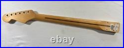 2004 Fender Stratocaster MIM Maple Neck 21-Frets 9.5 Skunk Stripe Satin