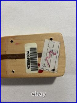 2004 Fender Stratocaster MIM Maple Neck 21-Frets 9.5 Skunk Stripe Satin