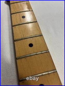 2004 Fender Stratocaster MIM Maple Neck 21-Frets 9.5 Skunk Stripe Satin