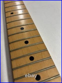 2004 Fender Stratocaster MIM Maple Neck 21-Frets 9.5 Skunk Stripe Satin