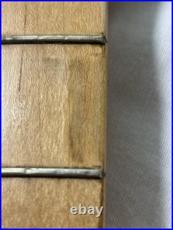 2004 Fender Stratocaster MIM Maple Neck 21-Frets 9.5 Skunk Stripe Satin