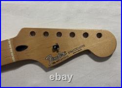 2004 Fender Stratocaster Mexico Maple Neck 21-Frets 9.5 Skunk Stripe Satin