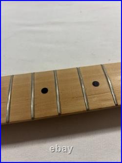 2004 Fender Stratocaster Mexico Maple Neck 21-Frets 9.5 Skunk Stripe Satin