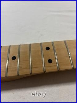 2004 Fender Stratocaster Mexico Maple Neck 21-Frets 9.5 Skunk Stripe Satin