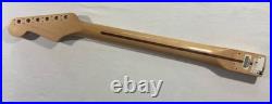 2004 Fender Stratocaster Mexico Maple Neck 21-Frets 9.5 Skunk Stripe Satin