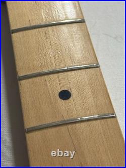 2004 Fender Stratocaster Mexico Maple Neck 21-Frets 9.5 Skunk Stripe Satin