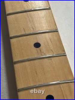 2004 Fender Stratocaster Mexico Maple Neck 21-Frets 9.5 Skunk Stripe Satin